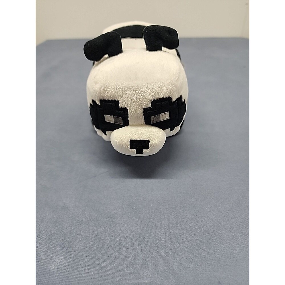 Mojang Jinx Minecraft Happy Explorer Panda Bear Plush Stuffed Animal 8”